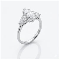 Anello Ama Donna in Oro bianco Diamante Lab Grown 1.73 Ct AMA-AN-503-16 - AMA-AN-503-16